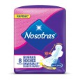 TOALLITA FEMENINA NOSOTRAS NAT.BUE.NOC 8 un ( u x b 24)