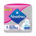TOALLITA FEMENINA NOSOTRAS ULT.INV.RAP 8 un ( u x b 30)