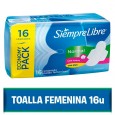 TOALLITA FEMENINA S.LIBRE C.ALAS 16 un ( u x b 24)