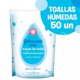 TOALLITAS HUMEDA J.Y J. T.BEBE 50 un ( u x b 18)