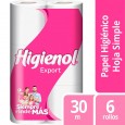 [15835] PAPEL HIGIENICO HIGIENOL EXPORT PLUS 6X30 mt ( u x b 10)