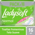 [15310] TOALLITA FEMENINA LADYSOFT NOR.C.ALAS 16 un ( u x b 27)